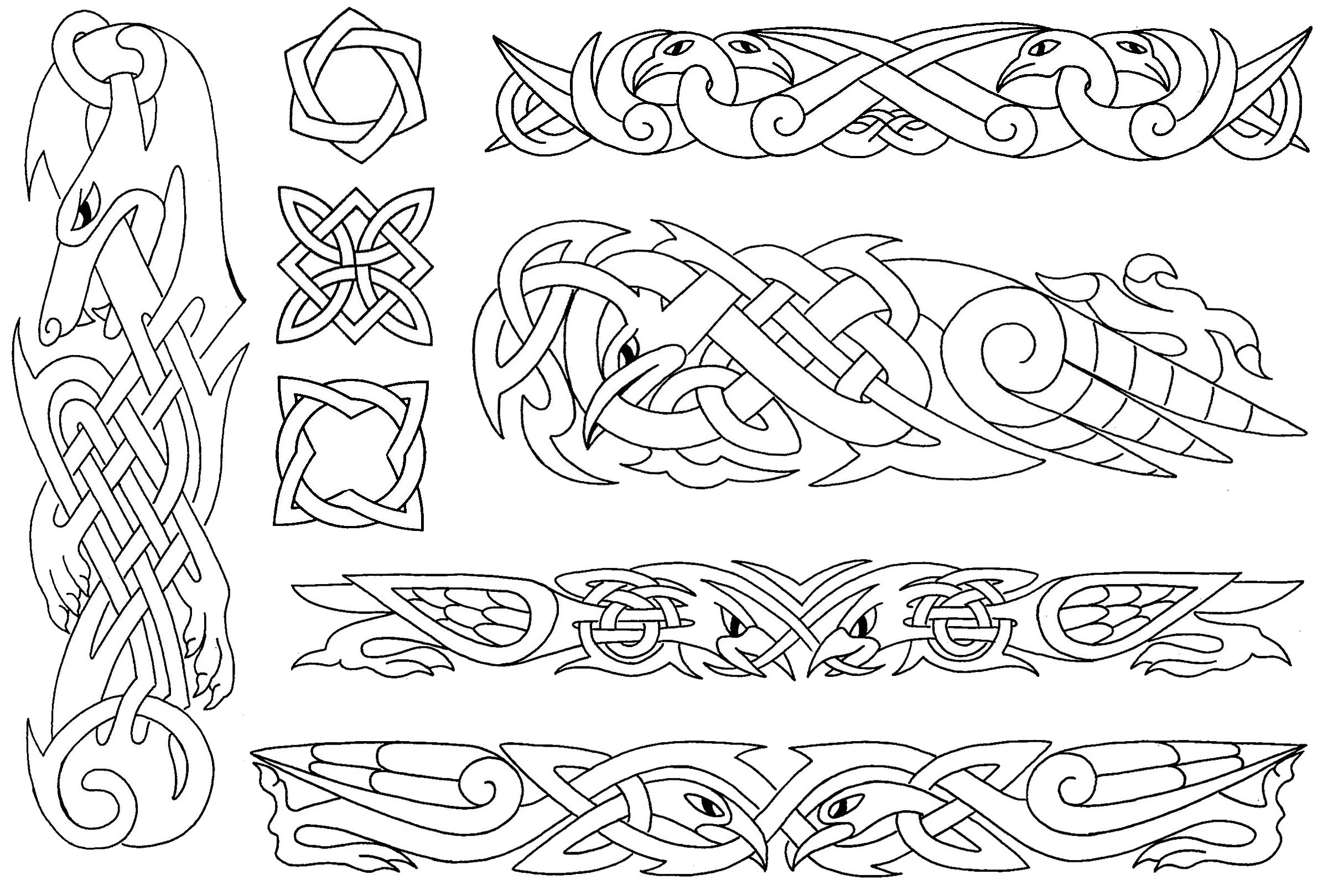 Celtic Tattoo Designs Sheet 179 Copy